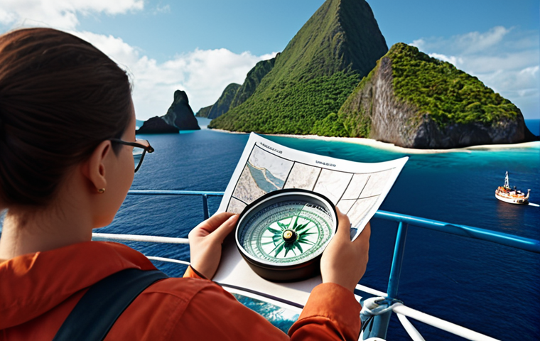 **
A person confidently steering a ship (representing self-directed learning) through a sea of information. The person is holding a compass and map. In the background, there are islands representing skills and goals. The overall tone should be empowering and focused on personal growth.
**