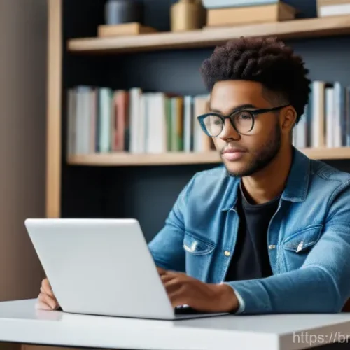 Home 22 자기주도학습코치 교육 콘텐츠 트렌드 - **Prompt:** A dynamic, mid-shot of a diverse young adult (approximately 18-25 years old) seated comf...